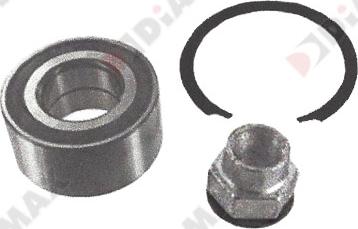 Diamax R1045K - Wheel hub, bearing Kit www.autospares.lv