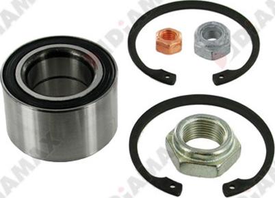 Diamax R1081K - Wheel hub, bearing Kit www.autospares.lv