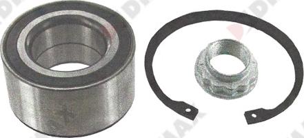 Diamax R1071K - Wheel hub, bearing Kit www.autospares.lv