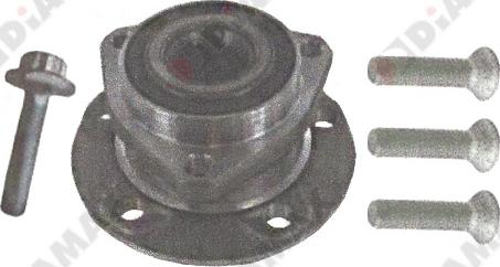 Diamax R3003 - Подшипник ступицы колеса, комплект www.autospares.lv