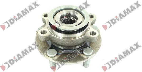 Diamax R3132 - Подшипник ступицы колеса, комплект www.autospares.lv