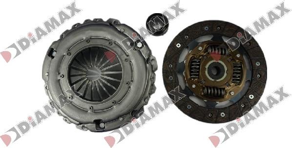 Diamax T5094K3 - Комплект сцепления www.autospares.lv