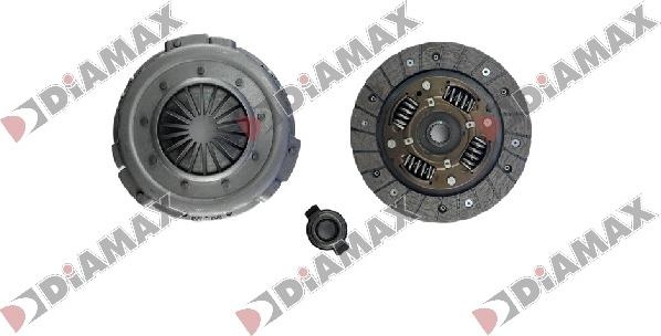 Diamax T5059K3 - Комплект сцепления www.autospares.lv