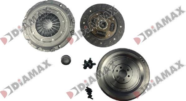 Diamax T5015K4 - Clutch Kit www.autospares.lv