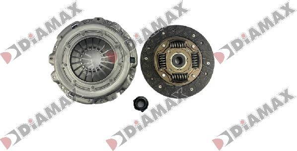 Diamax T5031K3 - Комплект сцепления www.autospares.lv