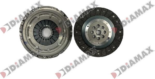 Diamax T5078K2 - Комплект сцепления www.autospares.lv