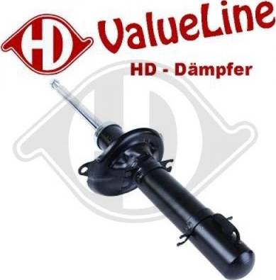 Diederichs 9970375L - Shock Absorber www.autospares.lv