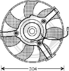 Diederichs 1016101 - Fan, radiator www.autospares.lv