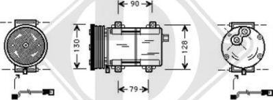 Diederichs 7149000 - Kompresors, Gaisa kond. sistēma www.autospares.lv