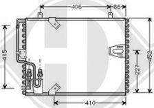 Diederichs DCC1042 - Конденсатор кондиционера www.autospares.lv