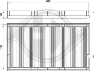 Diederichs DCI0011 - Filtrs, Salona telpas gaiss autospares.lv