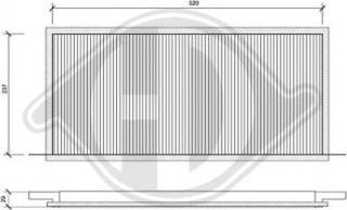 Diederichs DCI0085 - Filtrs, Salona telpas gaiss www.autospares.lv