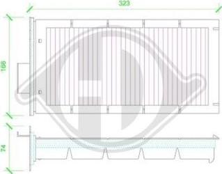 Diederichs DCI0114 - Filtrs, Salona telpas gaiss autospares.lv