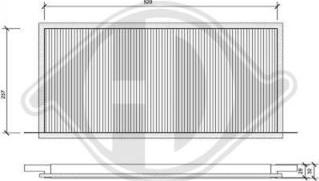 Diederichs DCI1085 - Filtrs, Salona telpas gaiss autospares.lv