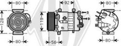 Diederichs DCK1450 - Kompresors, Gaisa kond. sistēma www.autospares.lv