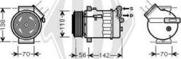 Diederichs DCK1414 - Kompresors, Gaisa kond. sistēma www.autospares.lv