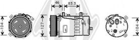 Diederichs DCK1568 - Kompresors, Gaisa kond. sistēma www.autospares.lv