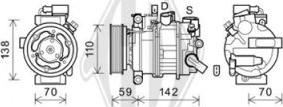 Diederichs DCK1694 - Compressor, air conditioning www.autospares.lv