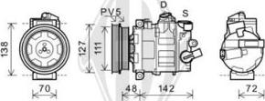 Diederichs DCK1078 - Compressor, air conditioning www.autospares.lv