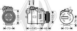 Diederichs DCK1101 - Kompresors, Gaisa kond. sistēma www.autospares.lv