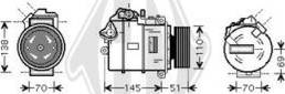 Diederichs DCK1103 - Kompresors, Gaisa kond. sistēma www.autospares.lv