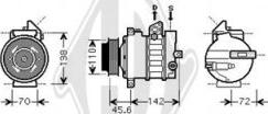 Diederichs DCK1358 - Kompresors, Gaisa kond. sistēma www.autospares.lv