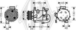 Diederichs DCK1300 - Kompresors, Gaisa kond. sistēma www.autospares.lv