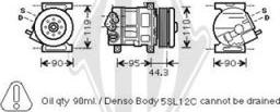 Diederichs DCK1217 - Kompresors, Gaisa kond. sistēma autospares.lv