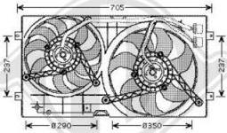 Diederichs DCL1000 - Ventilators, Motora dzesēšanas sistēma www.autospares.lv