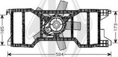 Diederichs DCL1106 - Ventilators, Motora dzesēšanas sistēma autospares.lv