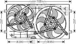 Diederichs DCL1281 - Ventilators, Motora dzesēšanas sistēma www.autospares.lv