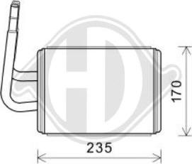 Diederichs DCM1117 - Siltummainis, Salona apsilde www.autospares.lv