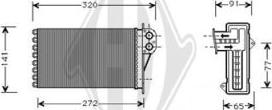 Diederichs DCM1182 - Siltummainis, Salona apsilde www.autospares.lv