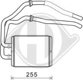 Diederichs DCM1123 - Siltummainis, Salona apsilde www.autospares.lv