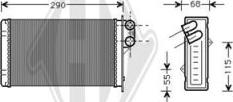 Diederichs DCM1177 - Siltummainis, Salona apsilde www.autospares.lv