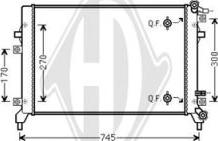 Diederichs DCM3470 - Radiators, Motora dzesēšanas sistēma www.autospares.lv