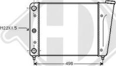 Diederichs DCM3374 - Radiators, Motora dzesēšanas sistēma www.autospares.lv