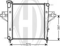 Diederichs DCM2116 - Radiators, Motora dzesēšanas sistēma www.autospares.lv