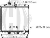 Diederichs DCM2132 - Радиатор, охлаждение двигателя www.autospares.lv