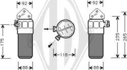 Diederichs DCT1022 - Dryer, air conditioning www.autospares.lv