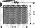 Diederichs DCV1094 - Iztvaikotājs, Gaisa kondicionēšanas sistēma www.autospares.lv