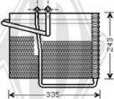 Diederichs DCV1028 - Iztvaikotājs, Gaisa kondicionēšanas sistēma www.autospares.lv