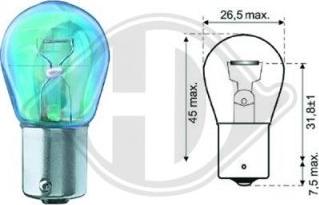 Diederichs LID10055 - Bulb, indicator www.autospares.lv