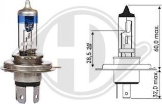 Diederichs LID10067 - Bulb, spotlight www.autospares.lv