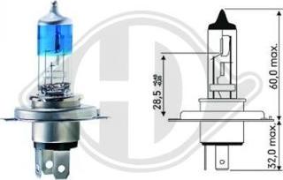 Diederichs LID10011 - Kvēlspuldze, Tālās gaismas lukturis www.autospares.lv