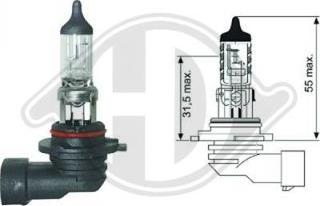 Diederichs LID10037 - Kvēlspuldze, Pamatlukturis www.autospares.lv