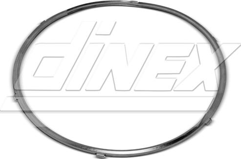 Dinex 4IL013 - Blīve, Izplūdes caurule www.autospares.lv