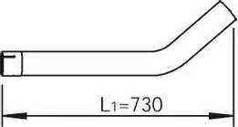 Dinex 53741 - Izplūdes caurule www.autospares.lv