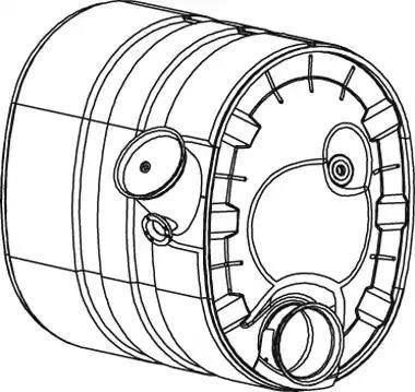 Dinex 64412 - Vidējais izpl. gāzu trokšņa slāpētājs www.autospares.lv