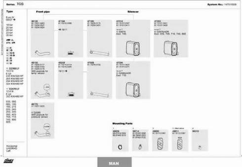 Dinex 147010008 - Izplūdes gāzu sistēma www.autospares.lv